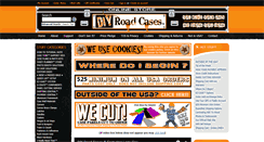 Desktop Screenshot of diyroadcasesstore.com